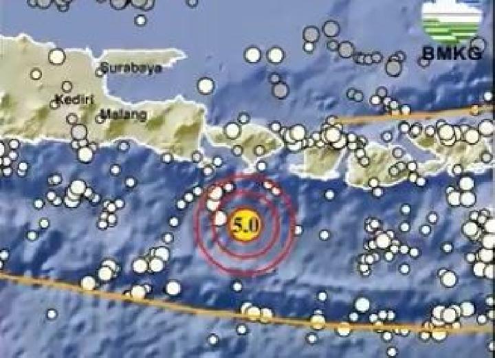Dua Gempa Bali Berurutan Pagi Ini Akibat Aktivitas Subduksi Lempeng
